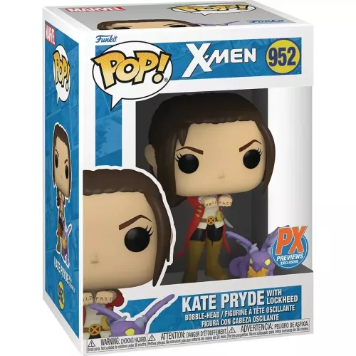 Funko Pop! Kate Pryde with Lockheed #952 X-Men Marvel Box