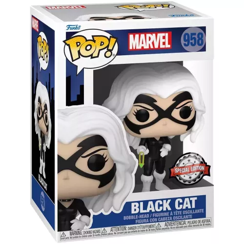 Funko Pop! Black Cat #958 Marvel Vinyl Figure Box