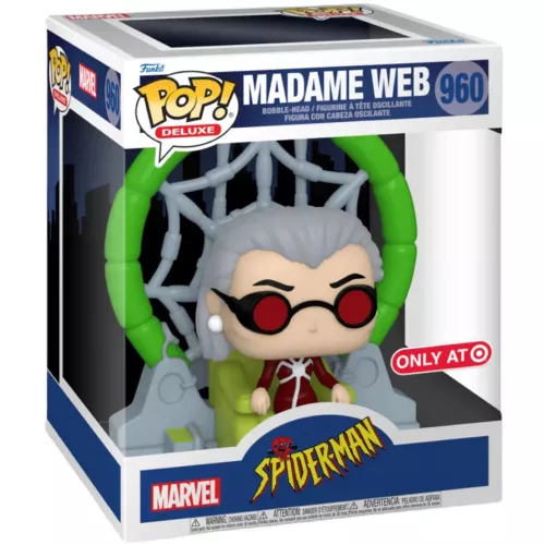 Funko Pop! Madame Web #960 Marvel Spider-Man Vinyl Figure Box