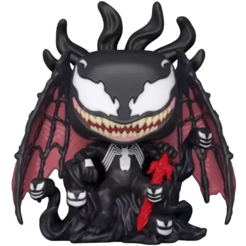 Funko Pop! Venom on Throne #965 Glows in the Dark Marvel Venom