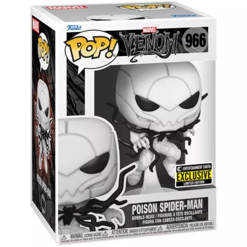 Funko Pop! Poison Spider-Man #966 Marvel Venom Vinyl Figure Box
