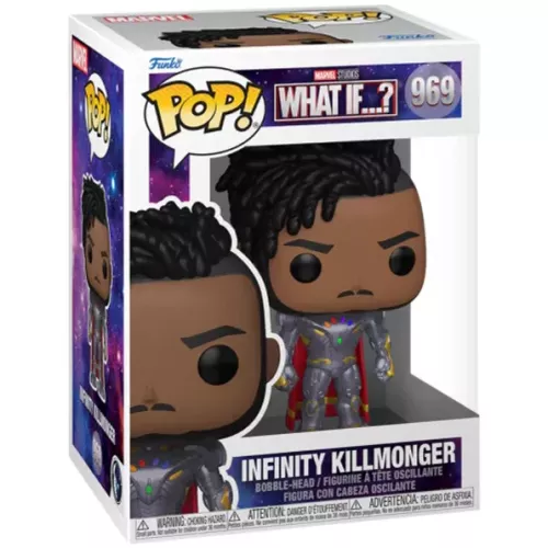 Funko Pop! Infinity Killmonger #969 Marvel Studios What If...? Box