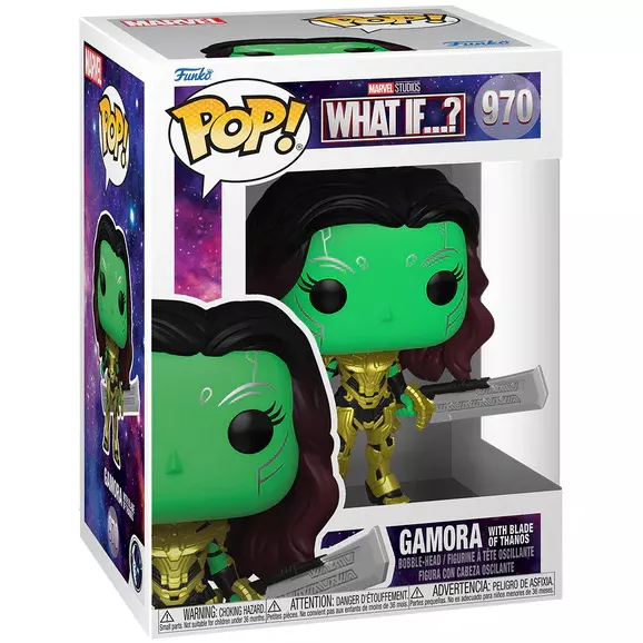 Gamora with Blade of Thanos Box