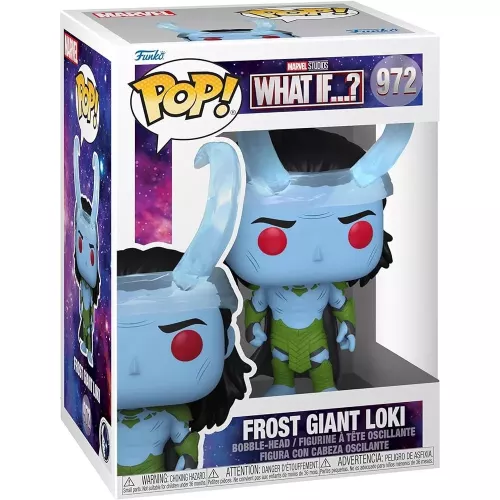 Funko Pop! Frost Giant Loki #972 Marvel Studios What If...? Box