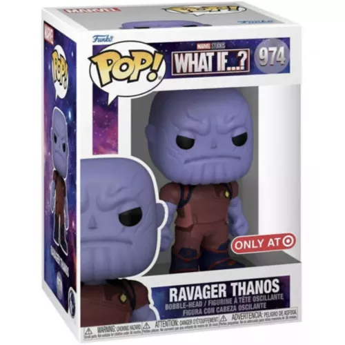 Funko Pop! Ravager Thanos #974 Marvel Studios What If...? Box