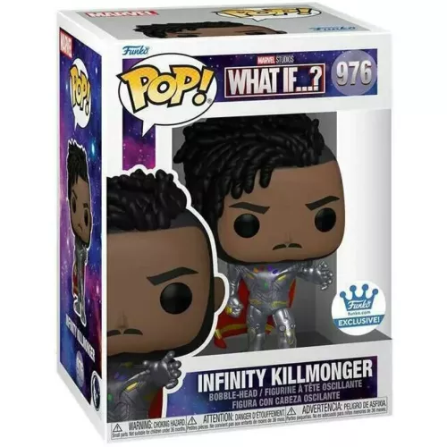 Funko Pop! Infinity Killmonger #976 Marvel Studios What If...? Box