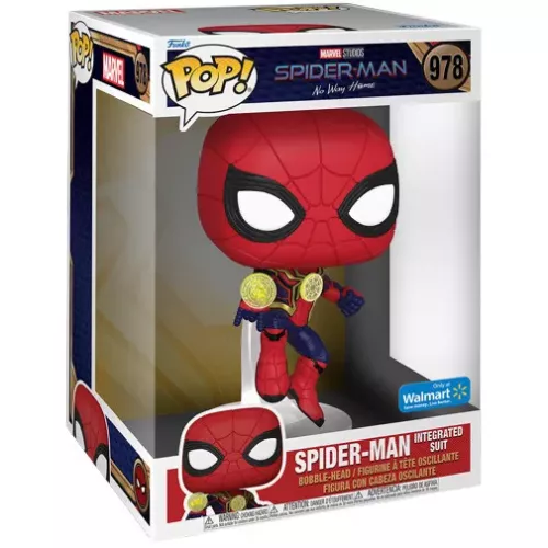 Funko Pop! Spider-Man Integrated Suit #978 10 Inch Box