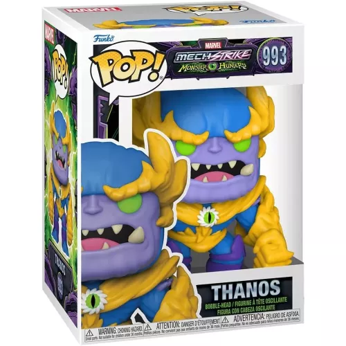 Funko Pop! Thanos #993 Marvel Mech Strike Monster Hunters Box
