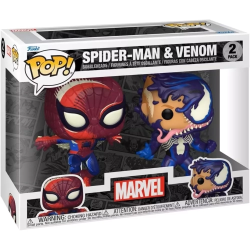 Funko Pop! Venom 2 Pack Marvel Vinyl Figure Box