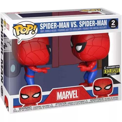 Funko Pop! Spider-Man 2 Pack Marvel Vinyl Figure Box