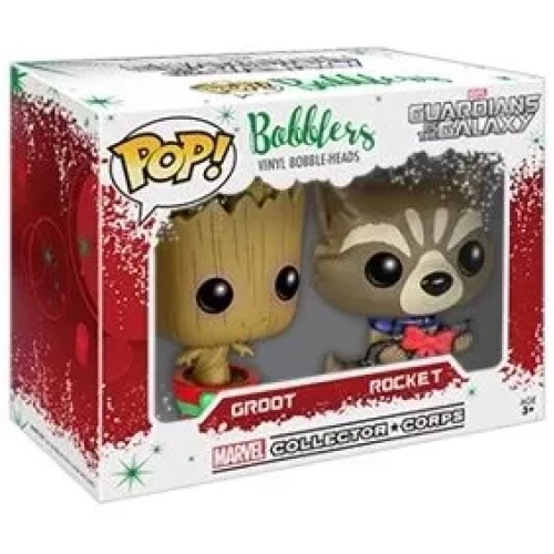 Funko Pop! Rocket 2 Pack Marvel Guardians of the Galaxy Box