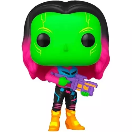 Funko Pop! Gamora 2 Pack Blacklight Marvel Guardians of the Galaxy Vol. 2