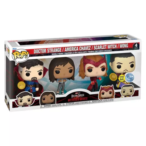 Funko Pop! America Chavez 4 Pack Marvel Studios Doctor Strange Box