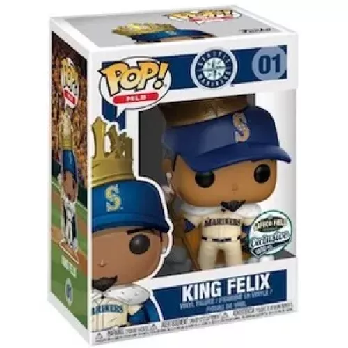 Funko Pop! King Felix #01 Alternative Uniform Seattle Mariners Box
