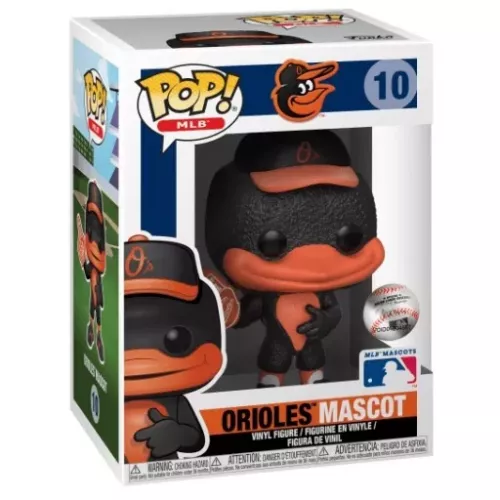 Funko Pop! Orioles Mascot #10 Baltimore Orioles MLB Mascots Box