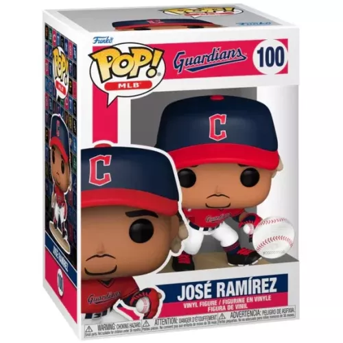 Funko Pop! Jose Ramirez #100 Cleveland Guardians MLB Box