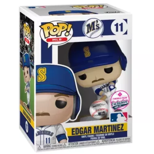 Funko Pop! Edgar Martinez #11 Rookie Uniform Seattle Mariners Box