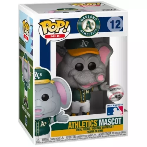 Funko Pop! Athletics Mascot #12 Oakland Athletics MLB Mascots Box