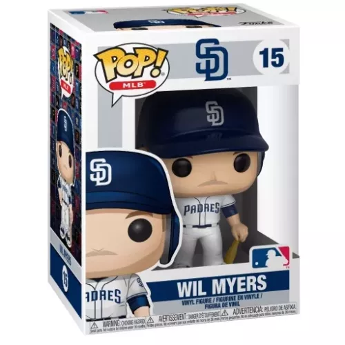 Funko Pop! Wil Myers #15 White Uniform San Diego Padres Box