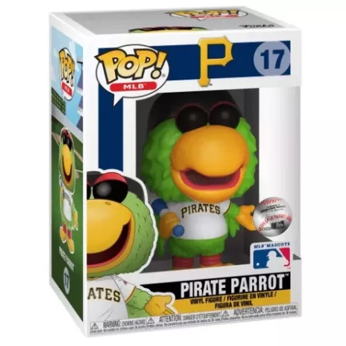 Funko Pop! Pirate Parrot #17 Pittsburgh Pirates MLB Mascots Box