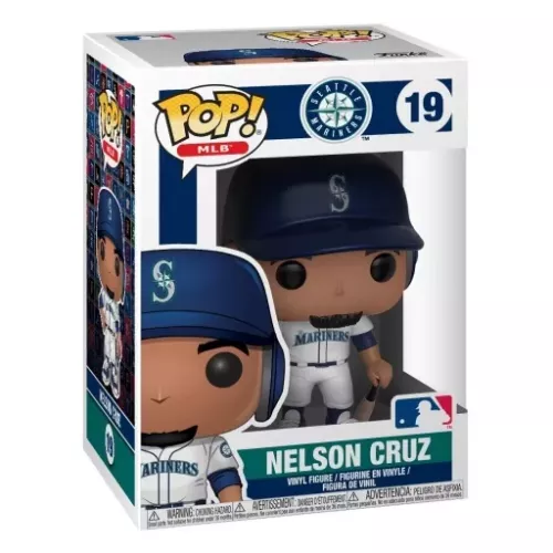 Funko Pop! Nelson Cruz #19 Seattle Mariners MLB Vinyl Figure Box