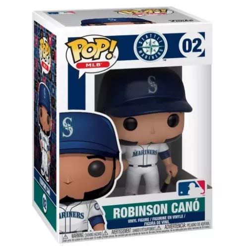 Funko Pop! Robinson Cano #02 White Uniform Seattle Mariners Box