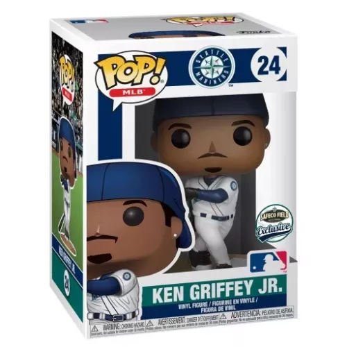 Funko Pop! Ken Griffey Jr #24 White Uniform Seattle Mariners Box