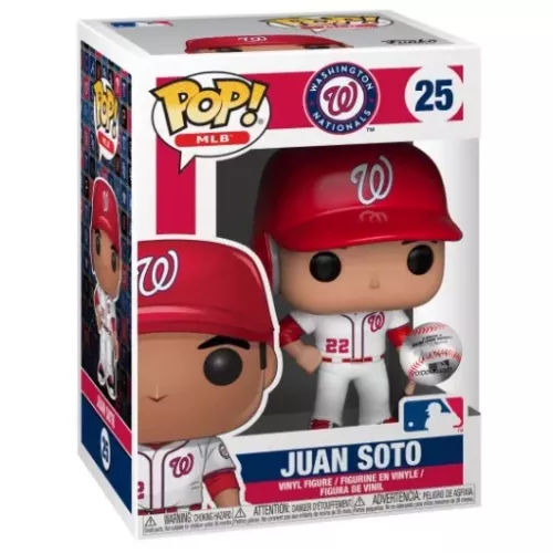 Funko Pop! Juan Soto #25 Washington Nationals MLB Vinyl Figure Box