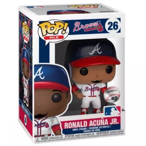 Funko Pop! Ronald Acuña Jr. #26 Atlanta Braves MLB Box