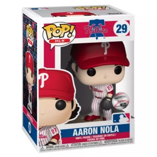 Funko Pop! Aaron Nola #29 Philadelphia Phillies MLB Box