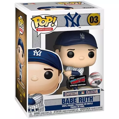 Funko Pop! Babe Ruth #03 New York Yankees Sports Legends Box