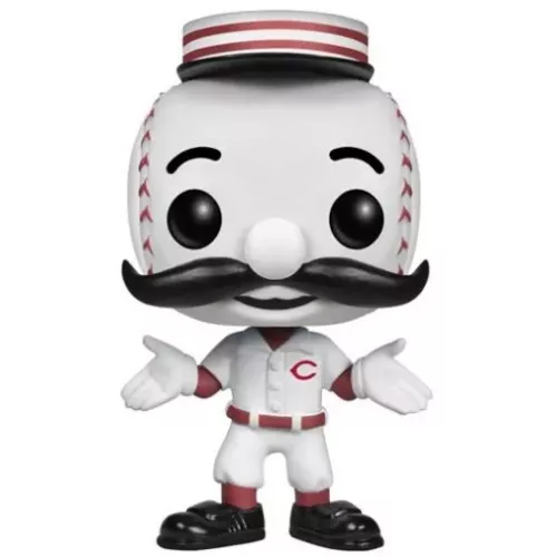 Funko Pop! Mr. Redlegs #03 White Jersey Cincinnati Reds