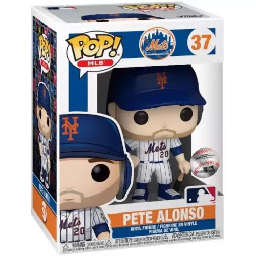 Funko Pop! Pete Alonso #37 New York Mets MLB Vinyl Figure Box