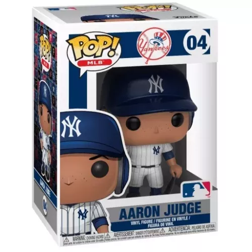 Funko Pop! Aaron Judge #04 Pinstripe Uniform New York Yankees Box