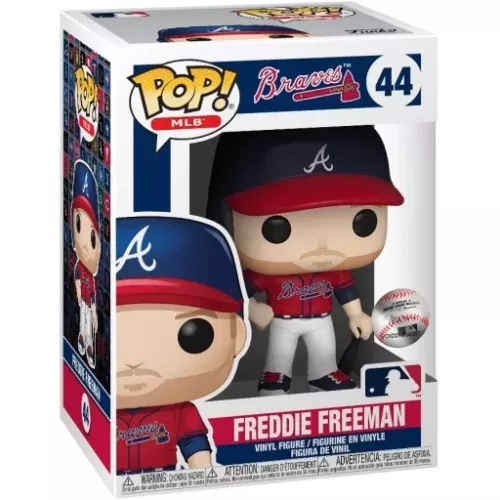 Funko Pop! Freddie Freeman #44 Atlanta Braves MLB Vinyl Figure Box