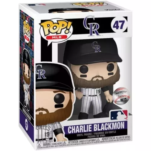 Funko Pop! Charlie Blackmon #47 Colorado Rockies MLB Box