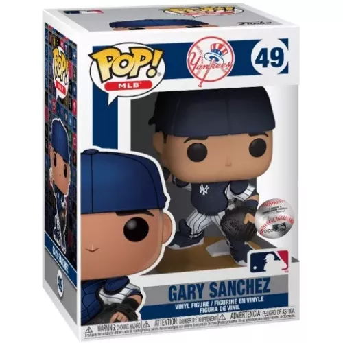 Funko Pop! Gary Sanchez #49 New York Yankees MLB Vinyl Figure Box