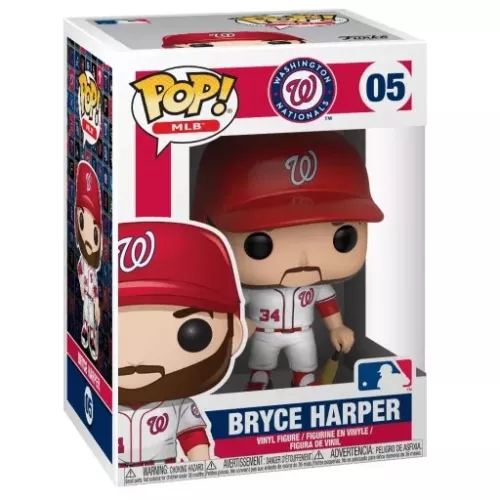 Funko Pop! Bryce Harper #05 Washington Nationals MLB Box