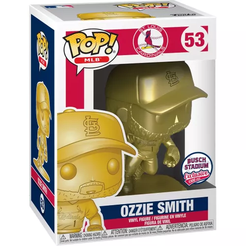 Funko Pop! Ozzie Smith #53 Gold St. Louis Cardinals Box