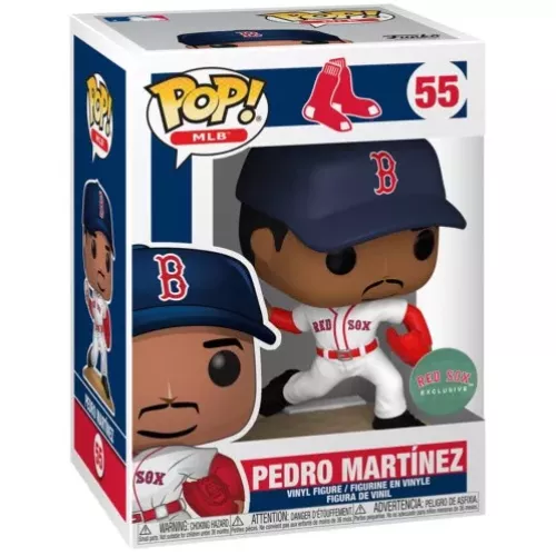 Funko Pop! Pedro Martinez #55 Boston Red Sox MLB Vinyl Figure Box