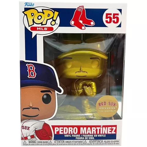 Funko Pop! Pedro Martinez #55 Gold Boston Red Sox MLB Box