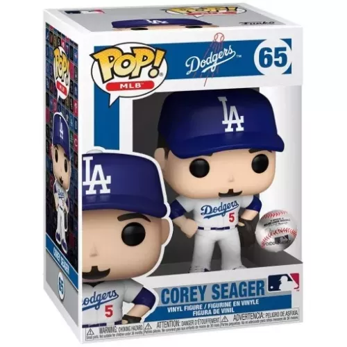 Funko Pop! Corey Seager #65 Los Angeles Dodgers MLB Box