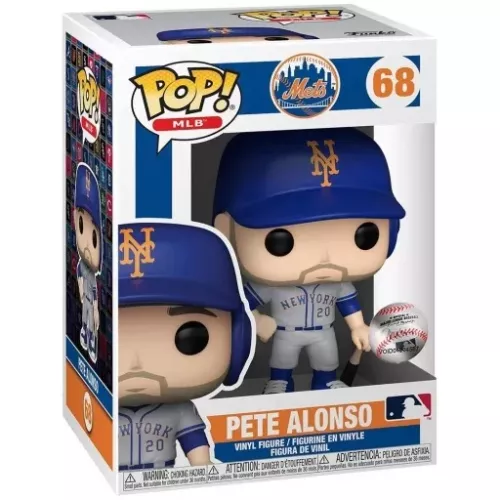 Funko Pop! Pete Alonso #68 New York Mets MLB Vinyl Figure Box