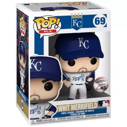 Funko Pop! Whit Merrifield #69 Kansas City Royals MLB Box