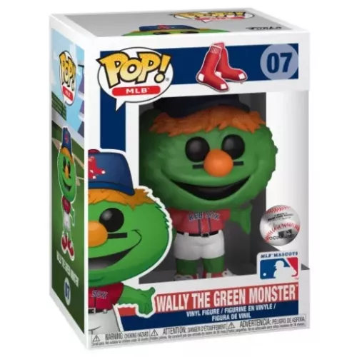 Funko Pop! Wally The Green Monster #07 Red Boston Red Sox Box