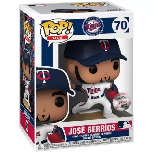 Funko Pop! José Berríos #70 Minnesota Twins MLB Vinyl Figure Box