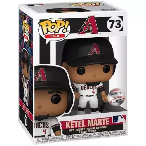 Funko Pop! Ketel Marte #73 Arizona Diamondbacks MLB Box