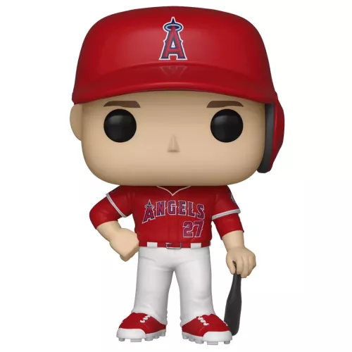 Funko Pop! Mike Trout #08 Red Uniform Los Angeles Angels