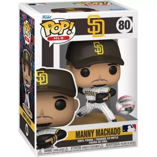 Funko Pop! Manny Machado #80 San Diego Padres MLB Vinyl Figure Box
