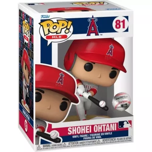 Funko Pop! Shohei Ohtani #81 Los Angeles Angels MLB Box